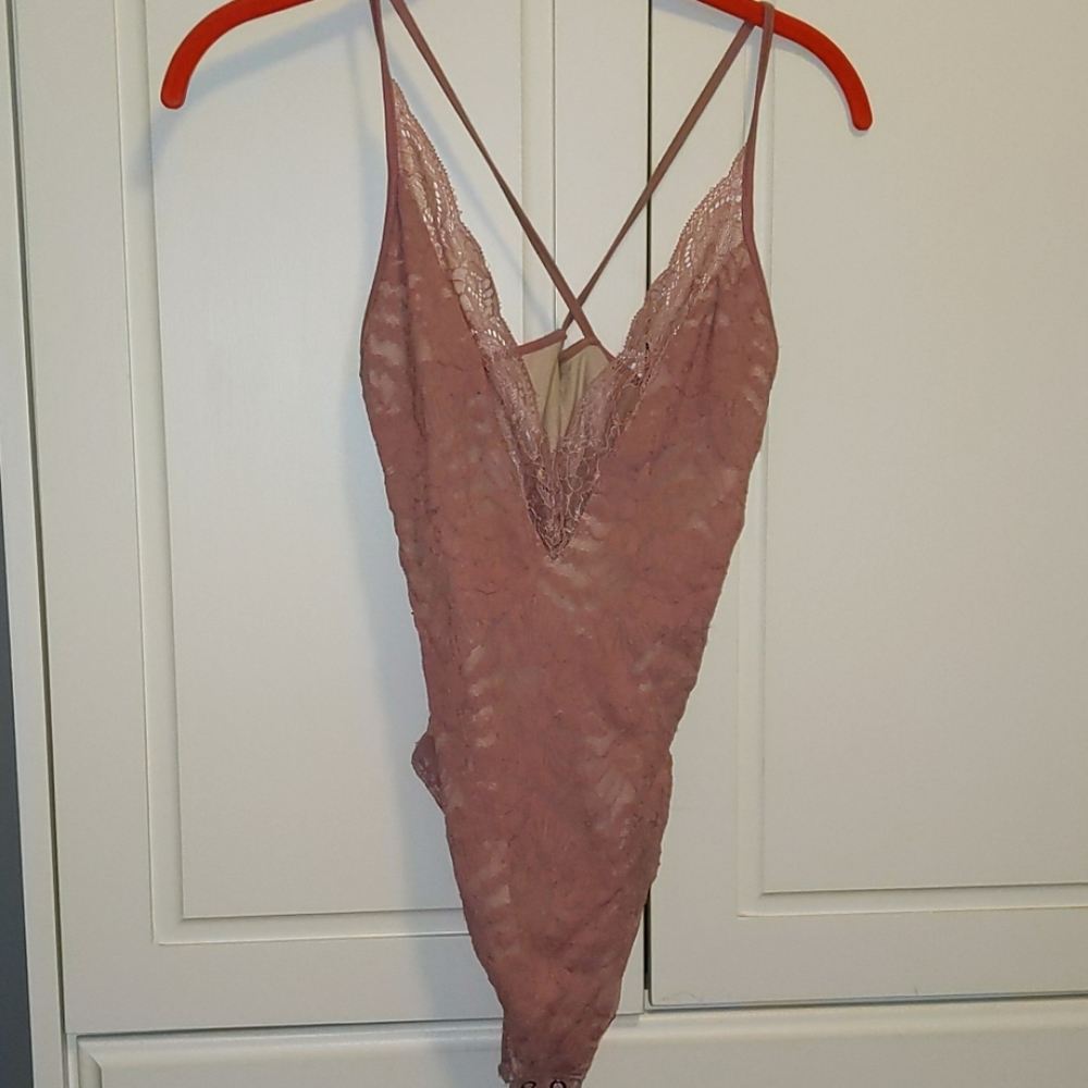 Express lace body suit